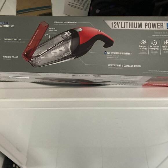 dirt devil portable power vacuum hand held - Picture 7 of 7